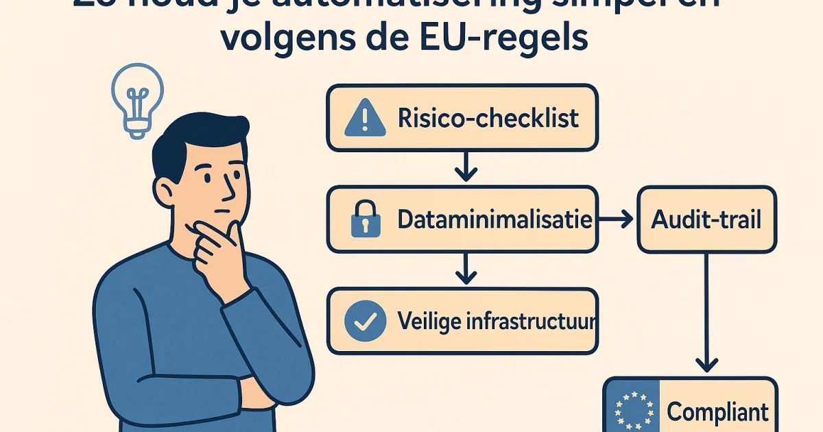 Automatisering en EU-regelgeving compliance voor bedrijven