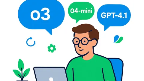 Vergelijking van ChatGPT o3, o4-mini en GPT-4.1 AI-modellen