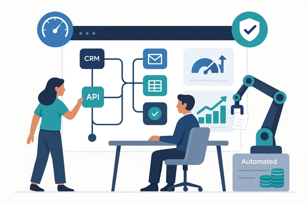 FlowSync automatiseringen - blueprint van een AI agent workflow